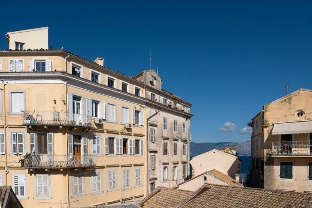 コルフ島Newly Renovated 1730'S Venetian Loftアパートメント エクステリア 写真